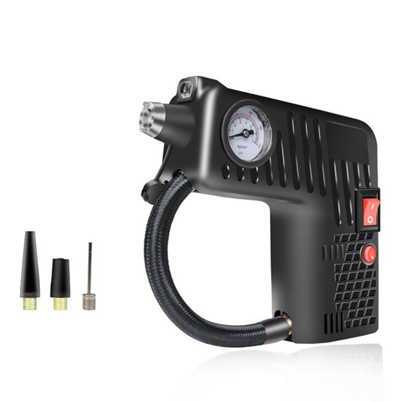 Djsona 3M Draagbare Elektrische Luchtcompressor Pomp Kleine Tire Inflator 12V 100 Psi Bandenspanning Monitor Voor Auto motor Fiets Auto