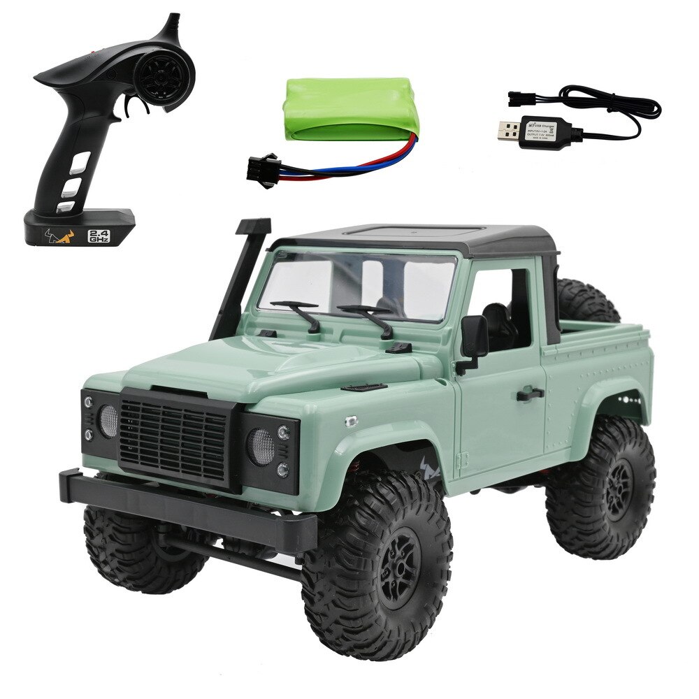 MN-91 1:12 RTR/KIT Version 2.4G RC Car Remote High Speed Off Road Truck Vehicle Toy RC Rock Crawler Buggy Climbing Car Boy Toys: MN-91 RTR Green