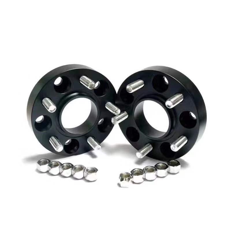 Espaçadores de roda em alumínio, adaptador espaçador de roda em alumínio 5x108 com 15-35mm para carro ford kuga focus, mondeo edge e fiesta