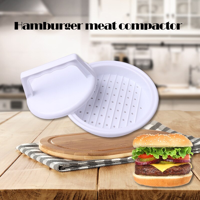 Moule presse à Hamburger viande | Bricolage, outil de presse à Hamburger, fabricants de patates, moule en plastique de alimentaire, presse à hamburgers, QA 124 1 ensemble