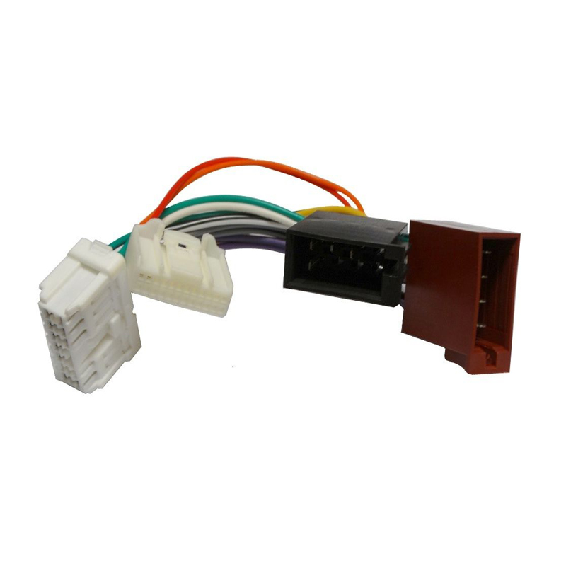 Auto Radio estéreo ISO arnés de cableado cable conector adaptador para RENAULT Logan Sandero Duster + DACIA +