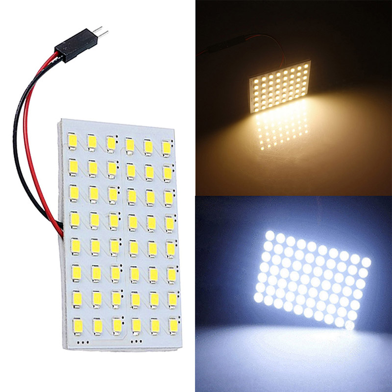 48 SMD COB LED 4W 12V Wit Licht Interieur Lampjes Dome Lamp LED Lampen