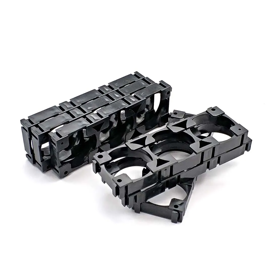 26650 Battery Holder 2P and 3P Bracket Cylindrical Cell Holder for 26650 Li-ion Battery Pack Hole Diameter 26.3mm