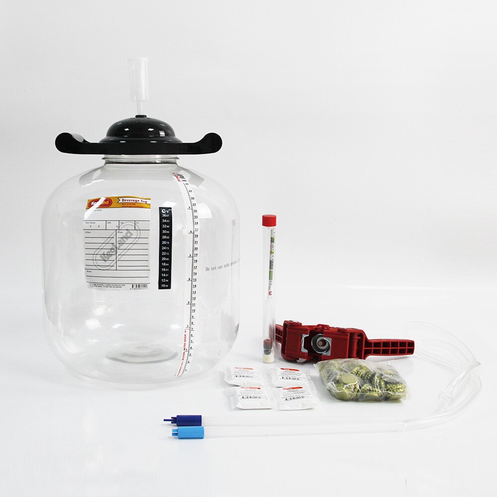 FERMZILLA FLAT BOTTOM - 30L FERMENTER HOME BREW BEGINNERS STARTER KIT: Default Title