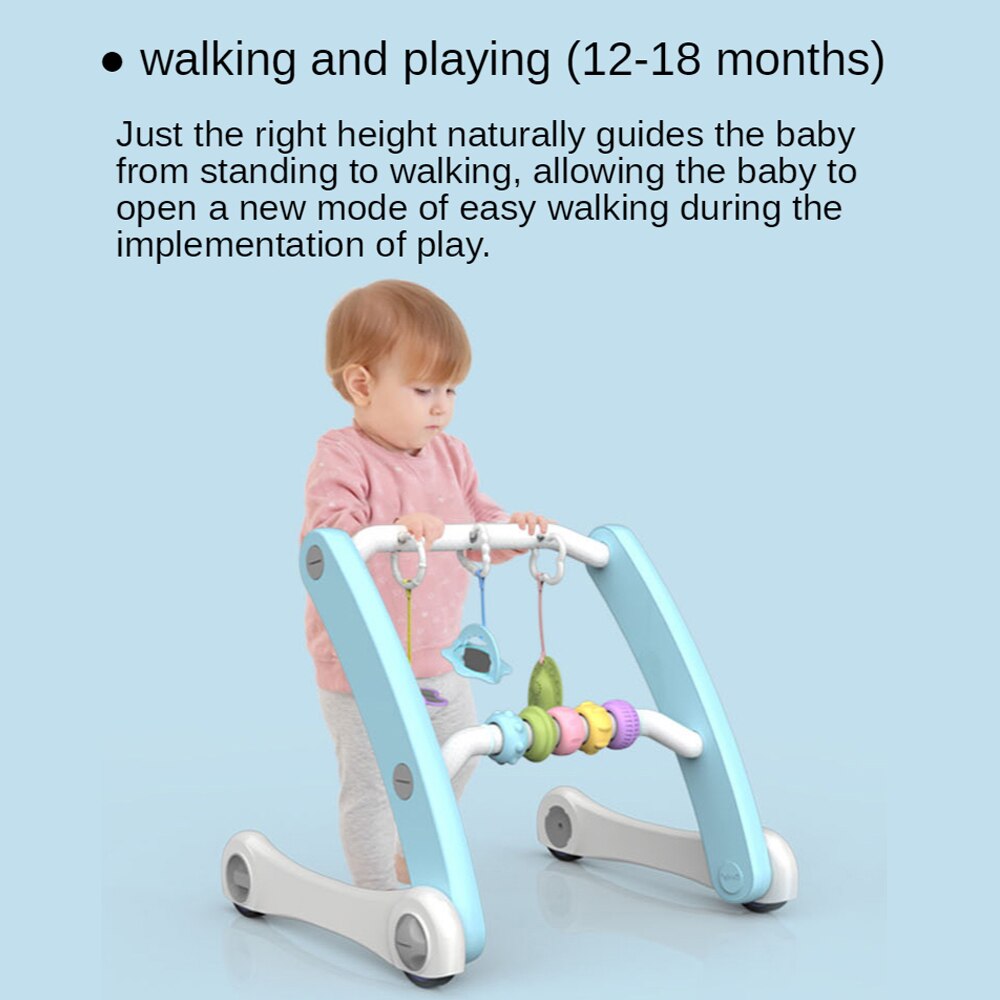 Baby Walker Peuter Auto Andador Para Bebe Baby Wandelaars Baby Gym Speelgoed Baby Play Gym Babykamer 2-in-1