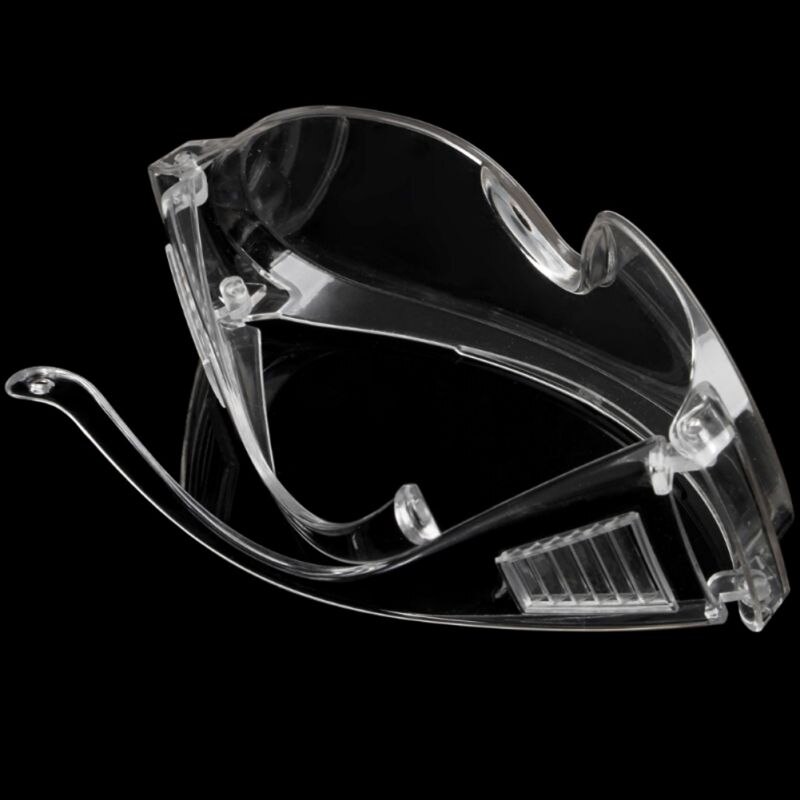 Klare sikkerhedsbriller til beskyttelsesbriller til byggelaboratoriets kemiklasse
