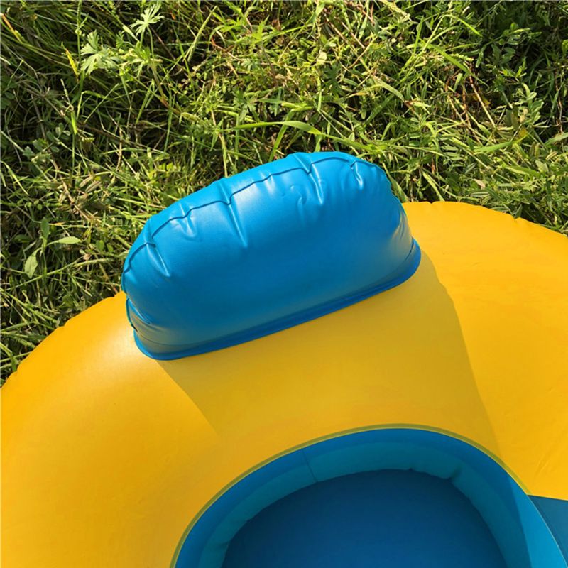 1 Pc Car Shaped Inflatable Pool Float Boat Pool Swimming Floats for Toddler Infant Boys Girls Durable PVC Beach Party Pool