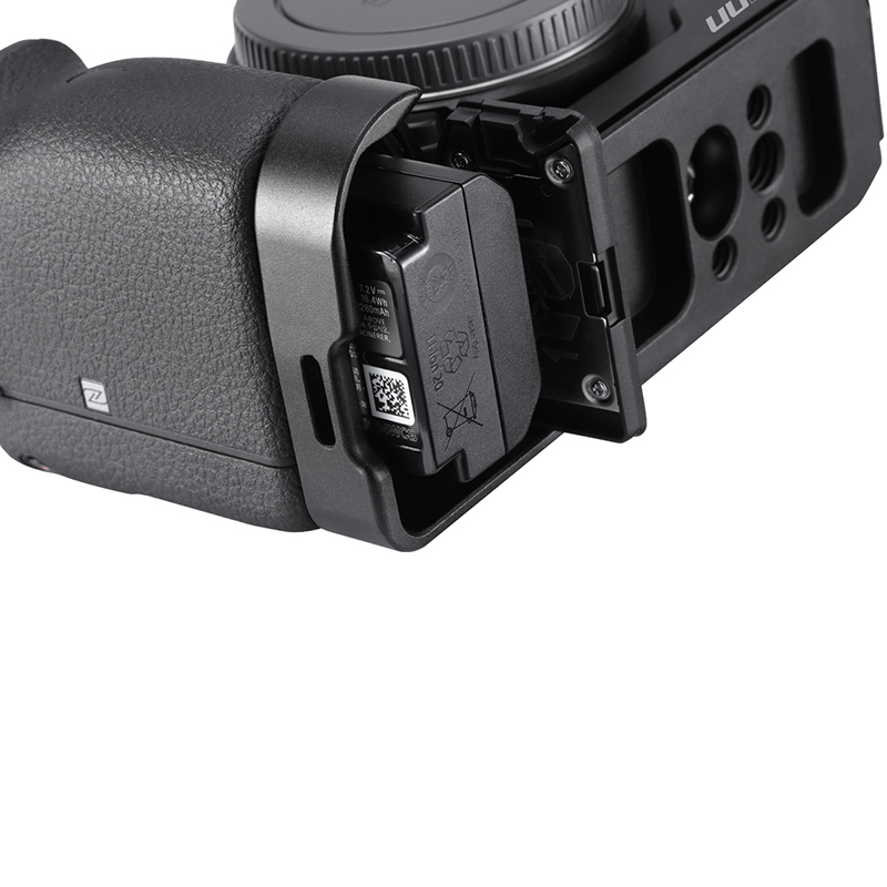 UURig R028 Quick Release Plate L Bracket for Sony A6600 Microphone Extend Tripod Holder Dual Arca Swiss