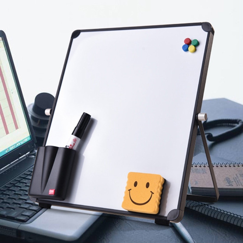 Uitwisbare White Board Magnetische Desktop Whiteboard Kantoor School Tableau Blanc Roll Up Herbruikbare Message Board