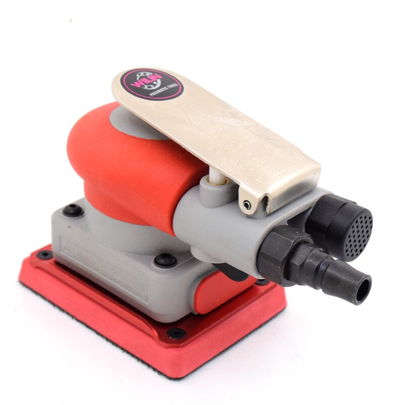 Pneumatic sander pneumatic tools square rail pneumatic polishing machine square pad 75 * 100mm 3" 4" surface grinder