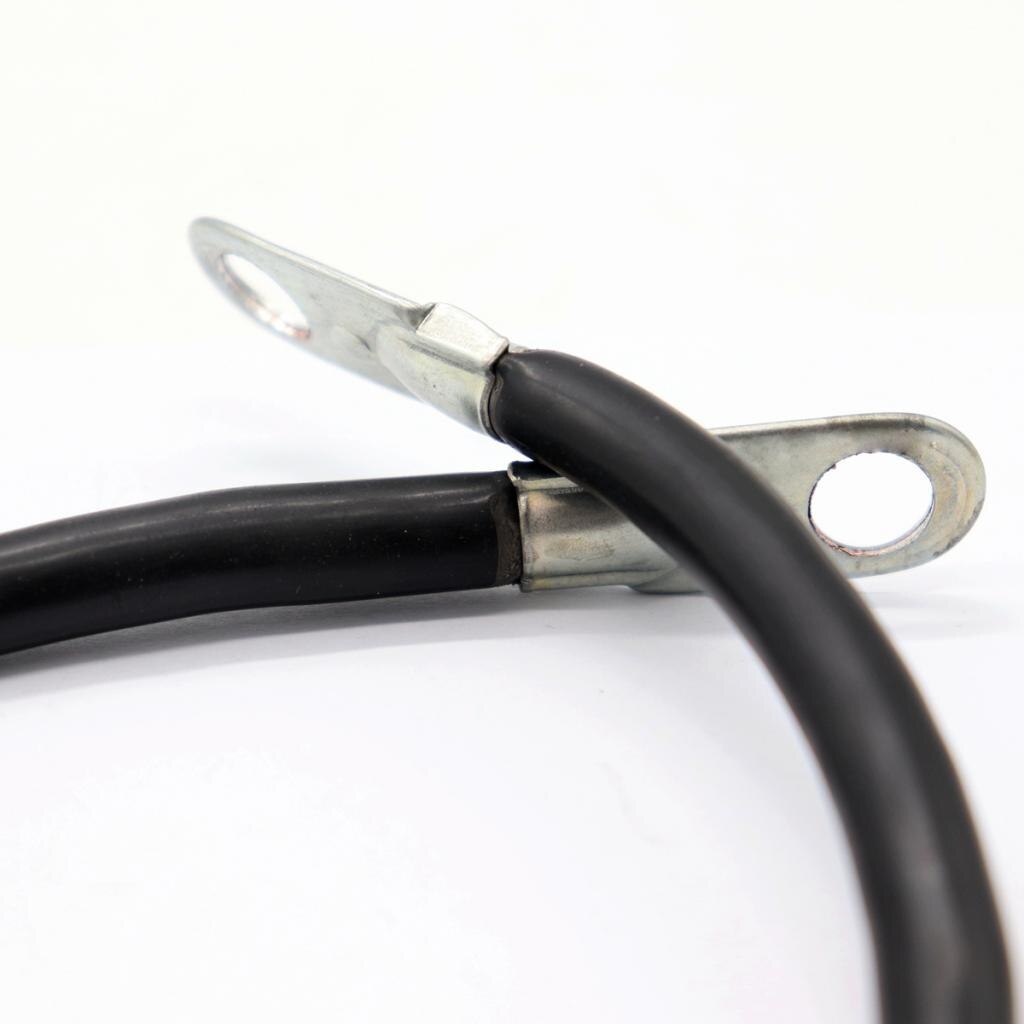 5 AWG Battery Grouding Cable Negative Connectors Terminal Resin and Copper Battery Wire for Motorcycle Car Tractor Boat - Black