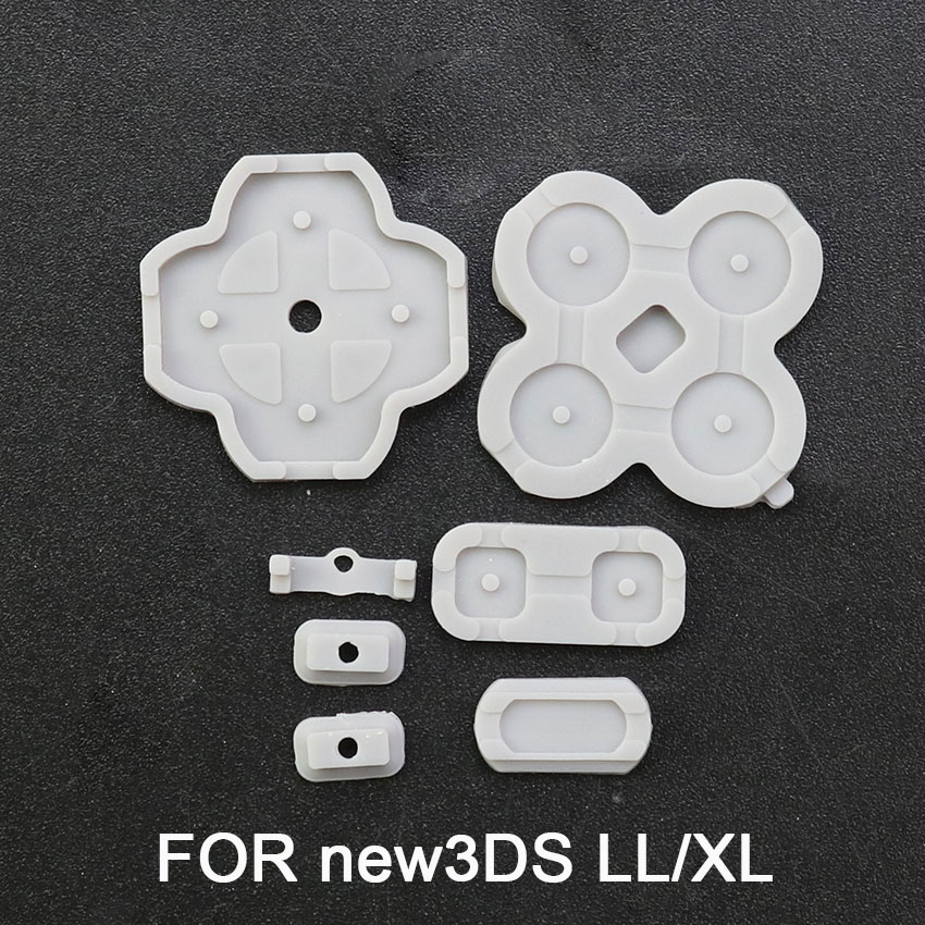 Cltgxdd 1 Set Game Console Reparatie Onderdelen Geleidende Siliconen Pads Voor Gb Gba Sp Gbc Ndsl Ps4 3ds Ps3 Xbox 360 Ndsi Soft Pads: Blauw