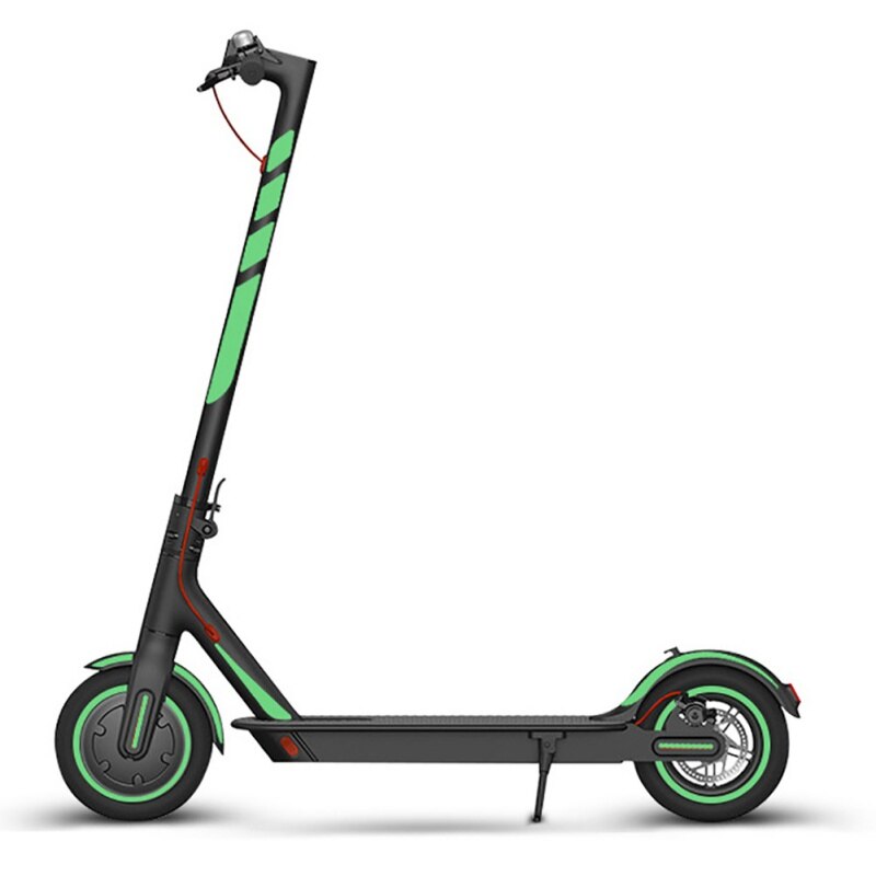 SScooter Reflektierende Aufkleber Vorne Hinten Rad Reifen Abdeckung Schutzhülle Elektrische Roller Teile Sicherheit Warnung Streifen Für Xiaomi M365: Green