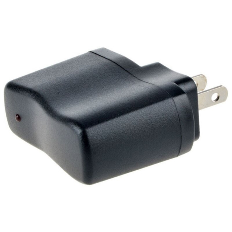 Black Usb Charging Head 5v500ma Usb Adapter Usb Charger Head Charger With Charging Phone Light O4I7