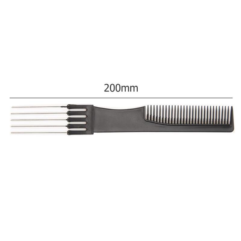 10 stil anti-statiske frisør kamme sammenfiltrede lige hår børster piger hestehale kam pro salon hårpleje styling værktøj: 03