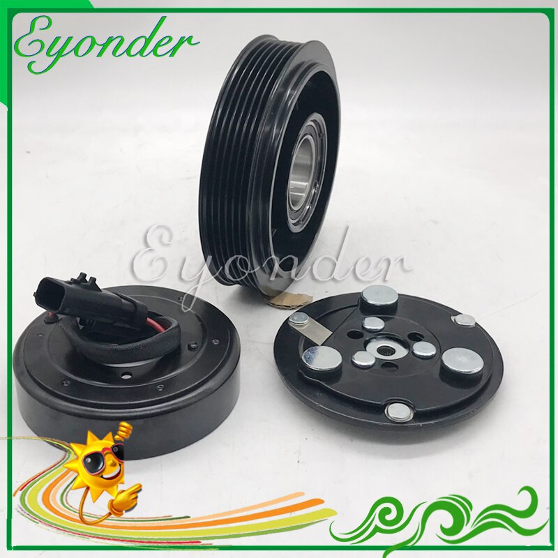 AC A/C Air Conditioning Compressor Magnetic Clutch Assembly Pulley Repair Kit for Dodge Durango Dakota Ram 1500 2500 3500 Pickup