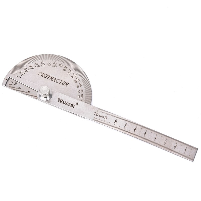 180 degree Protractor Angle Finder Stainless Steel Rotary Measuring Ruler For Woodworking Tools for Measuring Angles