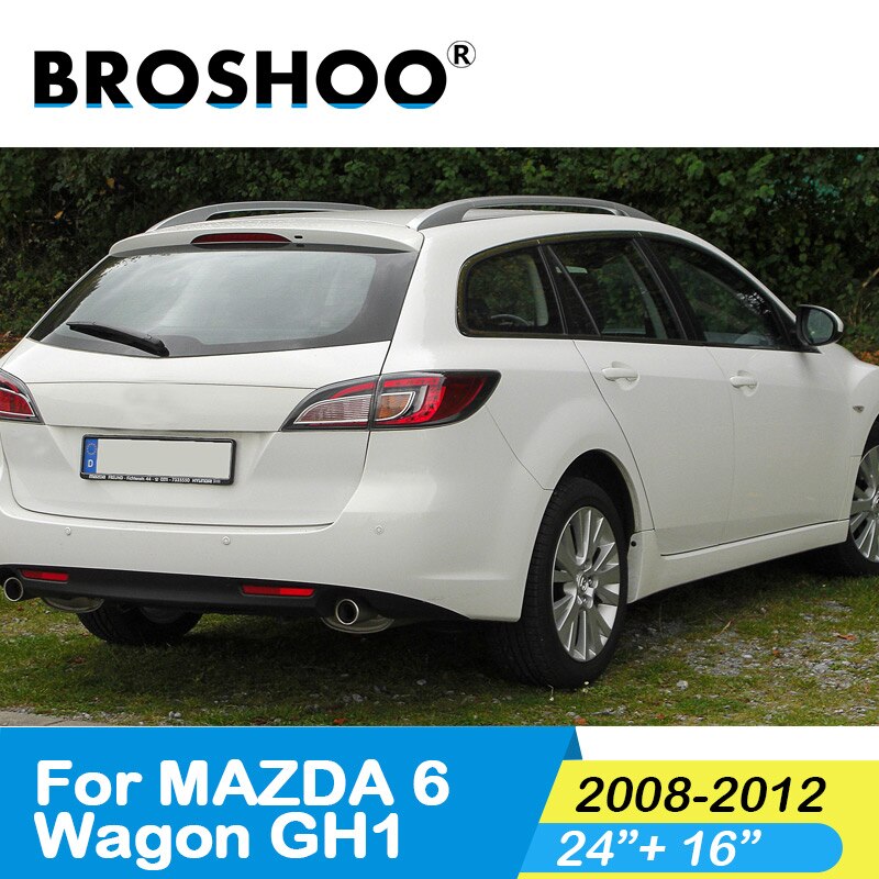 Broshoo Auto Ruitenwissers Blade Voor Mazda 6 2002 2003 2004 2005 2006 2007: Wagon GH1 S-2416