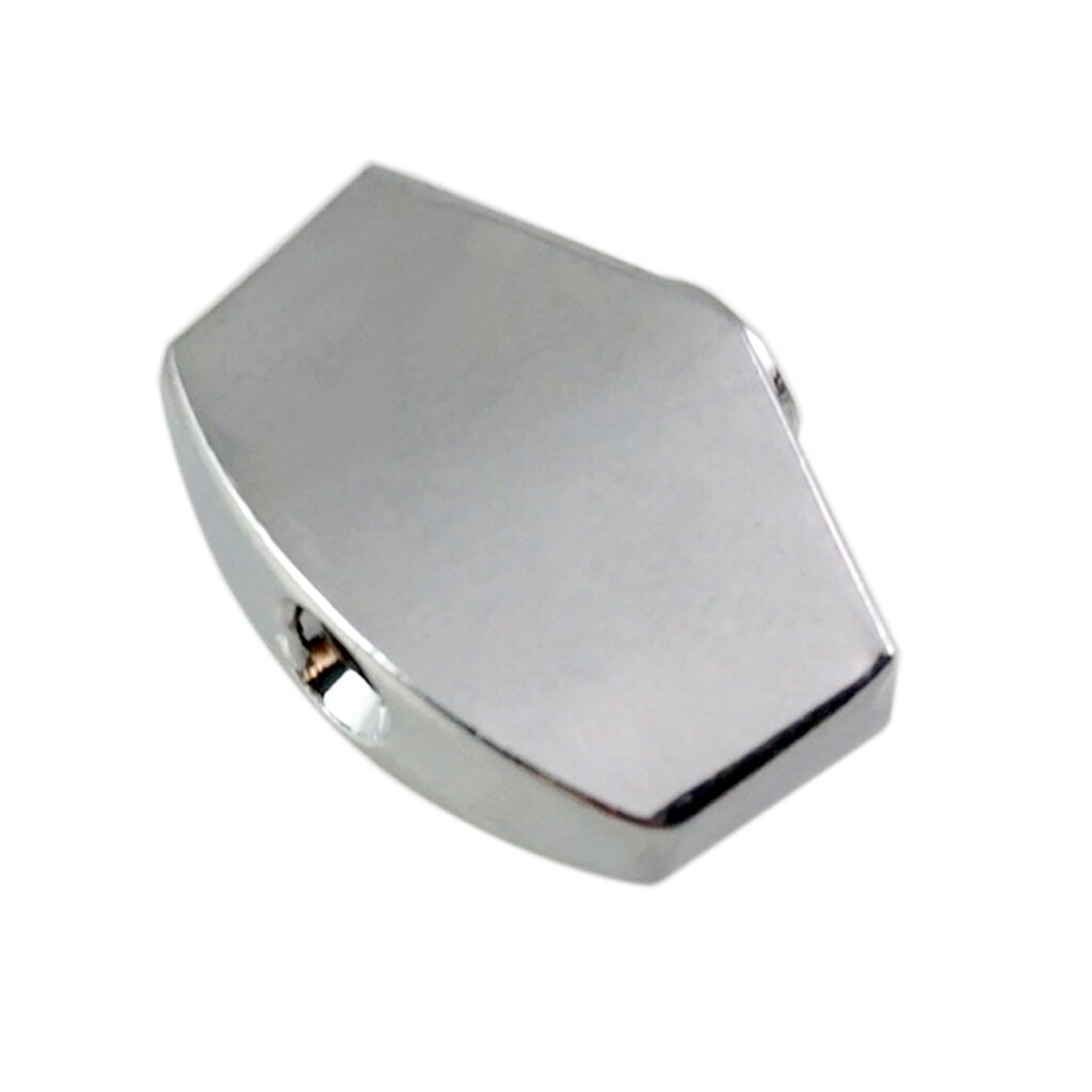 Duurzame 6- delige gitaar tuner stemknop stemmechanieken voor elektrische/akoestische/houten gitaar accessoire zilver