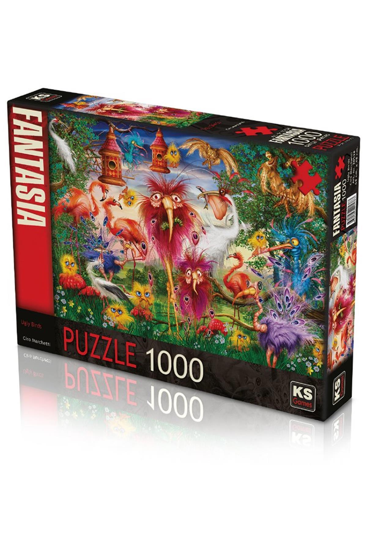 Puzzle oiseaux laids 20538, 1000