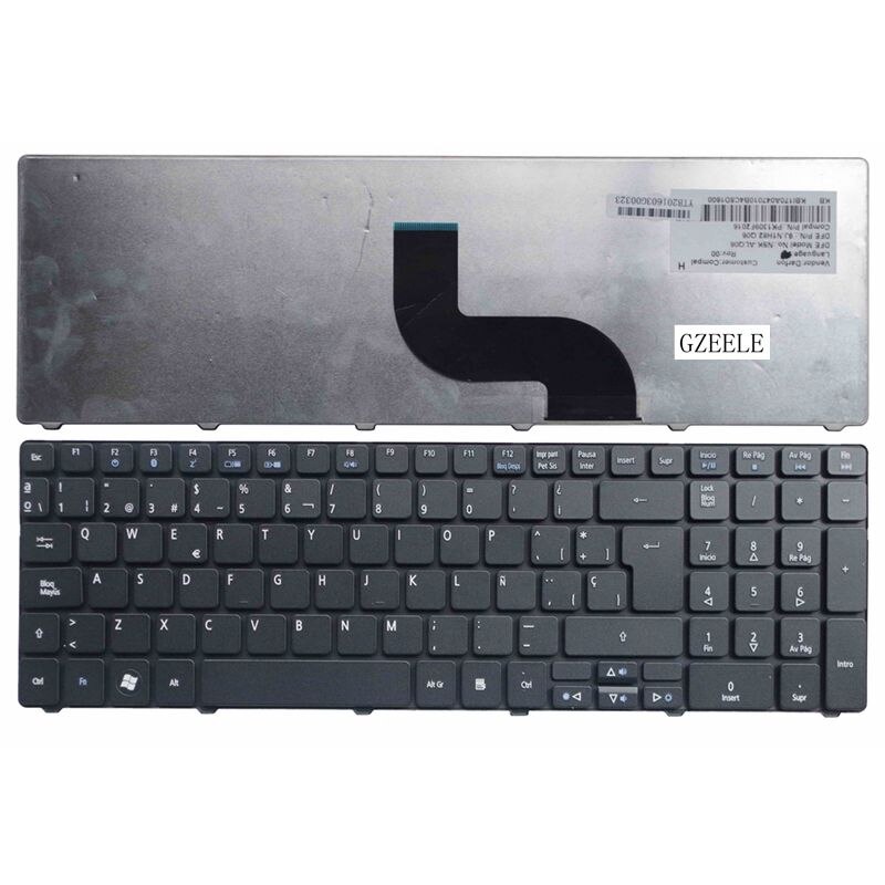 US/UK/SP/RU/FR/HB teclado del ordenador portátil para Acer Aspire 5742 5742G 5742Z 5740 de 5810 de 5810T 5810TG 7735 de 5336 de 5536G 5336G 5738G 5738G: SP