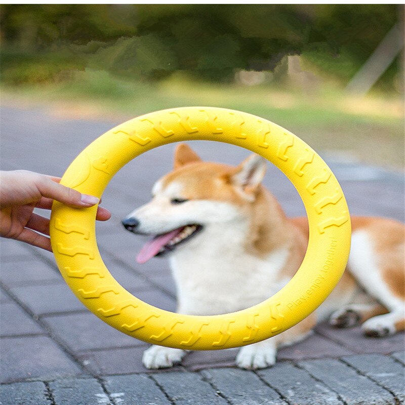 Dogs Toys Pet Rally Ring Molar Teeth Cleaning Toy Large Dog Side Shepherd Labrador Interactive Training Toys Dog Accessories