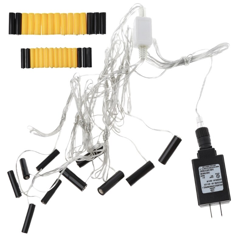 10in1 5AA+5AAA Battery Power Supply Adapter Replace AA AAA Battery Eliminator 1XCB
