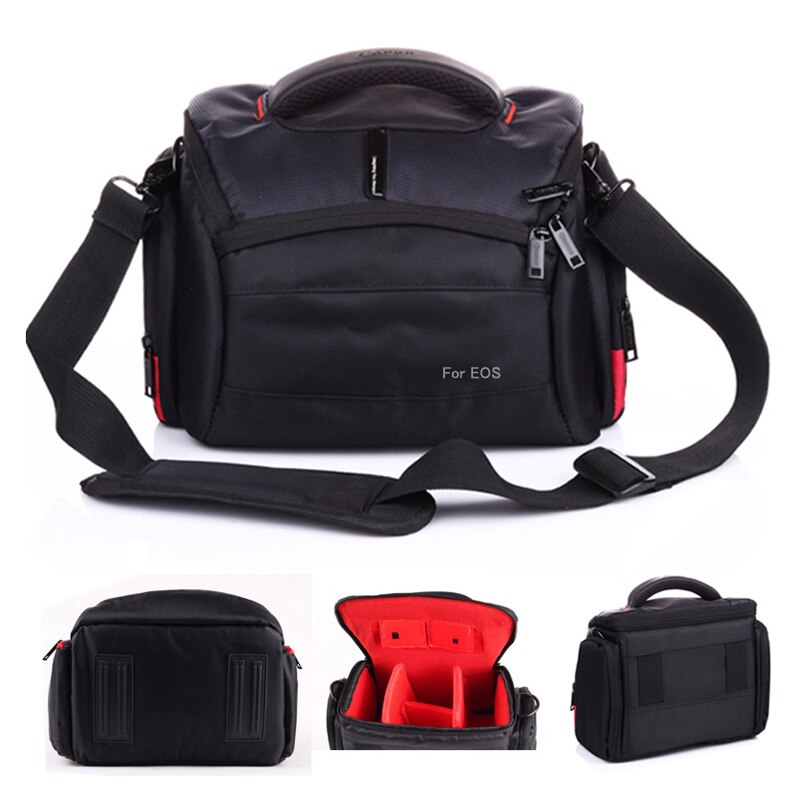 shockproof Camera Bag for Canon EOS 200D 700D 750D 760D 80D 70D 1200D 1300D Kiss X9i t5i T3I 60D 7D 6D 5DII DSLR shoulder pouch