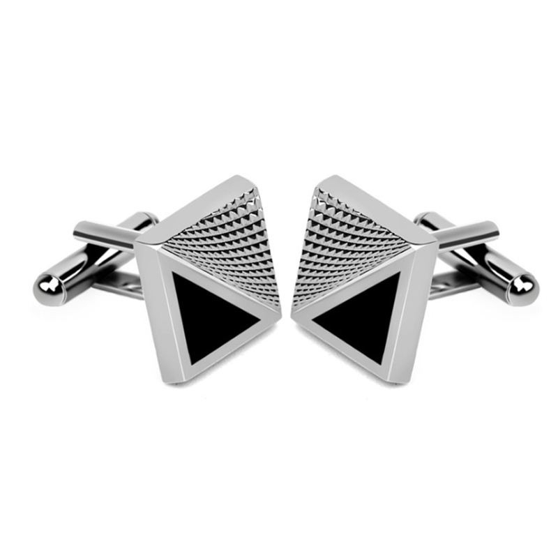 1 paar hoogwaardige Sieraden Unisex Wit Paars Emaille Crystal Manchetknopen Wedding Party Manchetknopen Franse shirt Manchet Knoppen