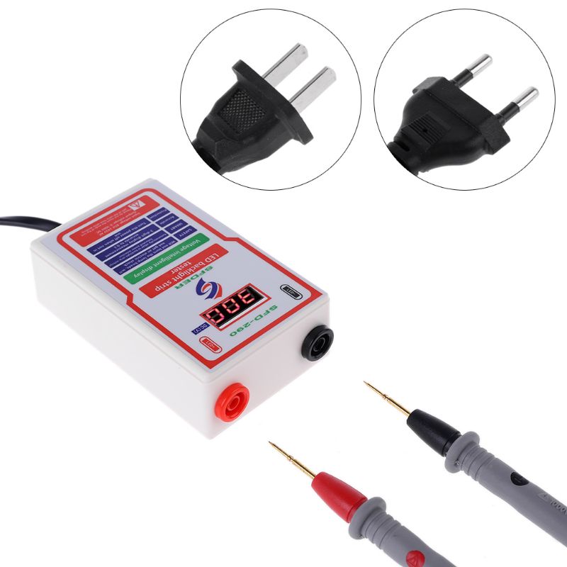 Probador de retroiluminación LED LCD TV con salida de 0-300V tiras LED herramienta de reparación de lámpara de prueba de cuentas