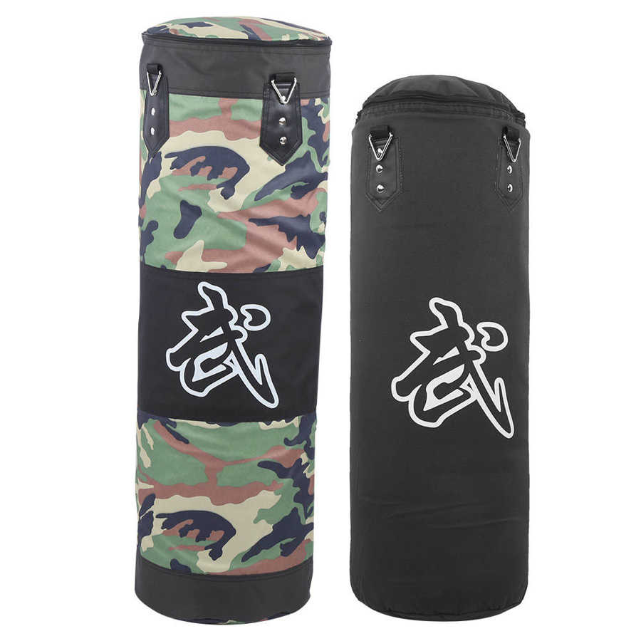 80/100cm Boxing Punching Bag Training Fitness With Hanging Kick Sandbag adults Gym Exercise Empty-Heavy Boxing Bag