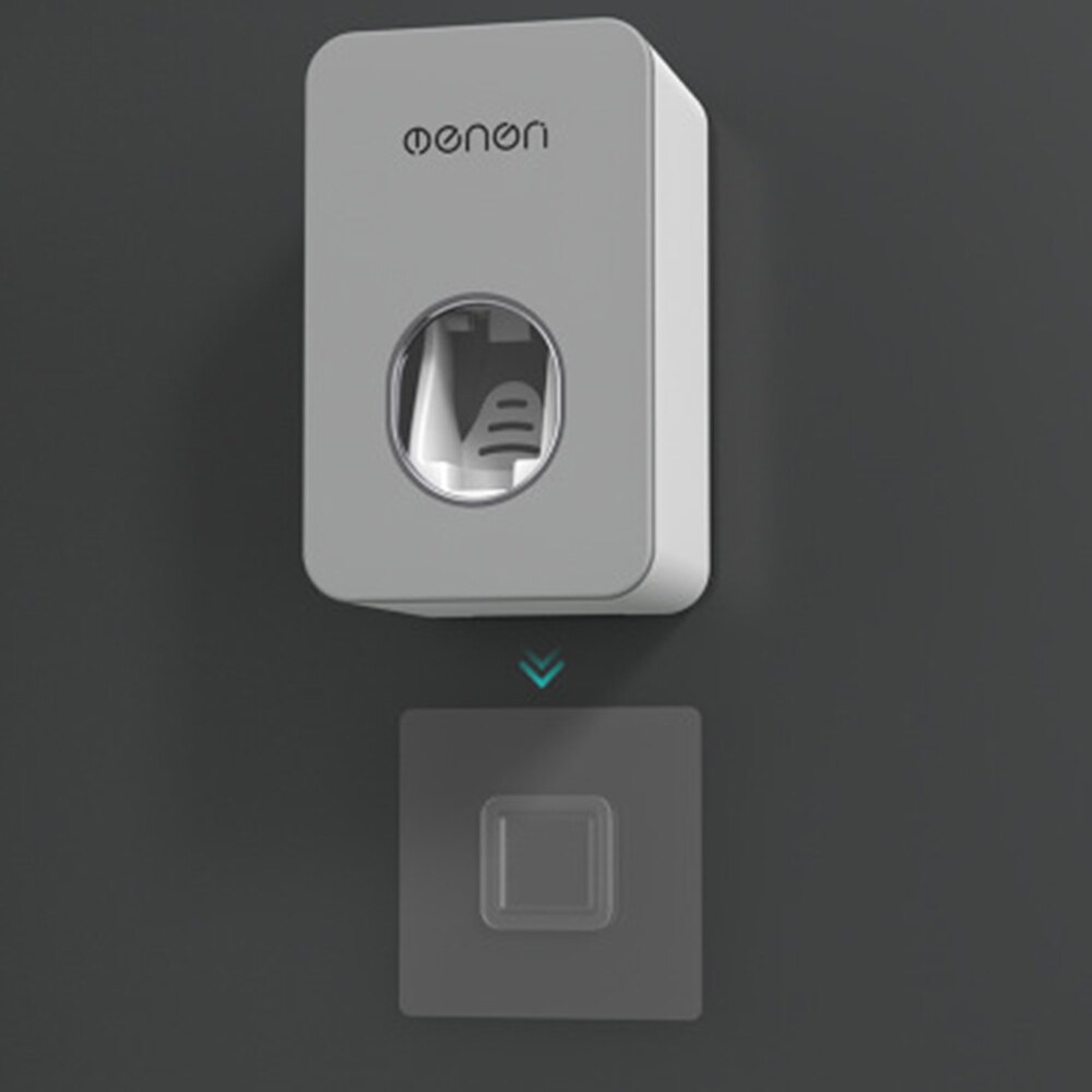 Fully Automatic Toothpaste Squeezer Wall Mounted Washable Toothpaste Squeezers Vacuum Press Bathroom Decor Toothpaste Holder: Default Title