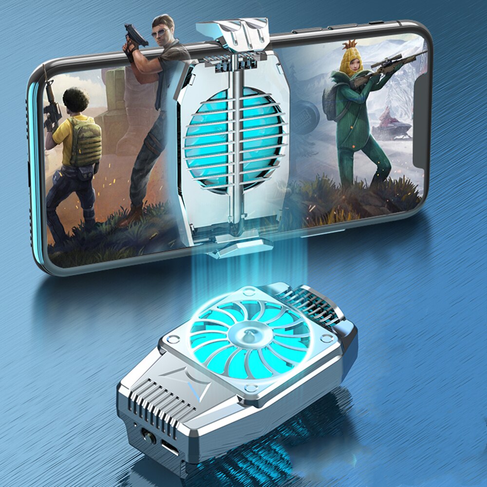 Good Mobile Phone Cooler Semiconductor Radiator Cooling Fan Bracket Is silent and Stretchable