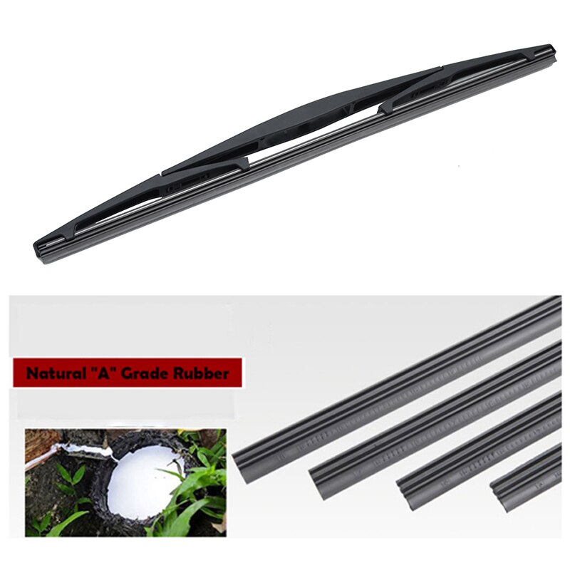 12 V Universele Ruitenwissermotor met en Blade Wissermotor 105 ° Blade Wisser Voor Tractor Boot RV, Wisserlengte: 400mm