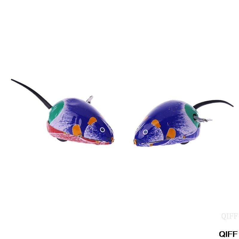 Classic Uurwerk Cartoon Muis Wind Up Speelgoed Kinderen Educatief Grappige Spelen Speelgoed