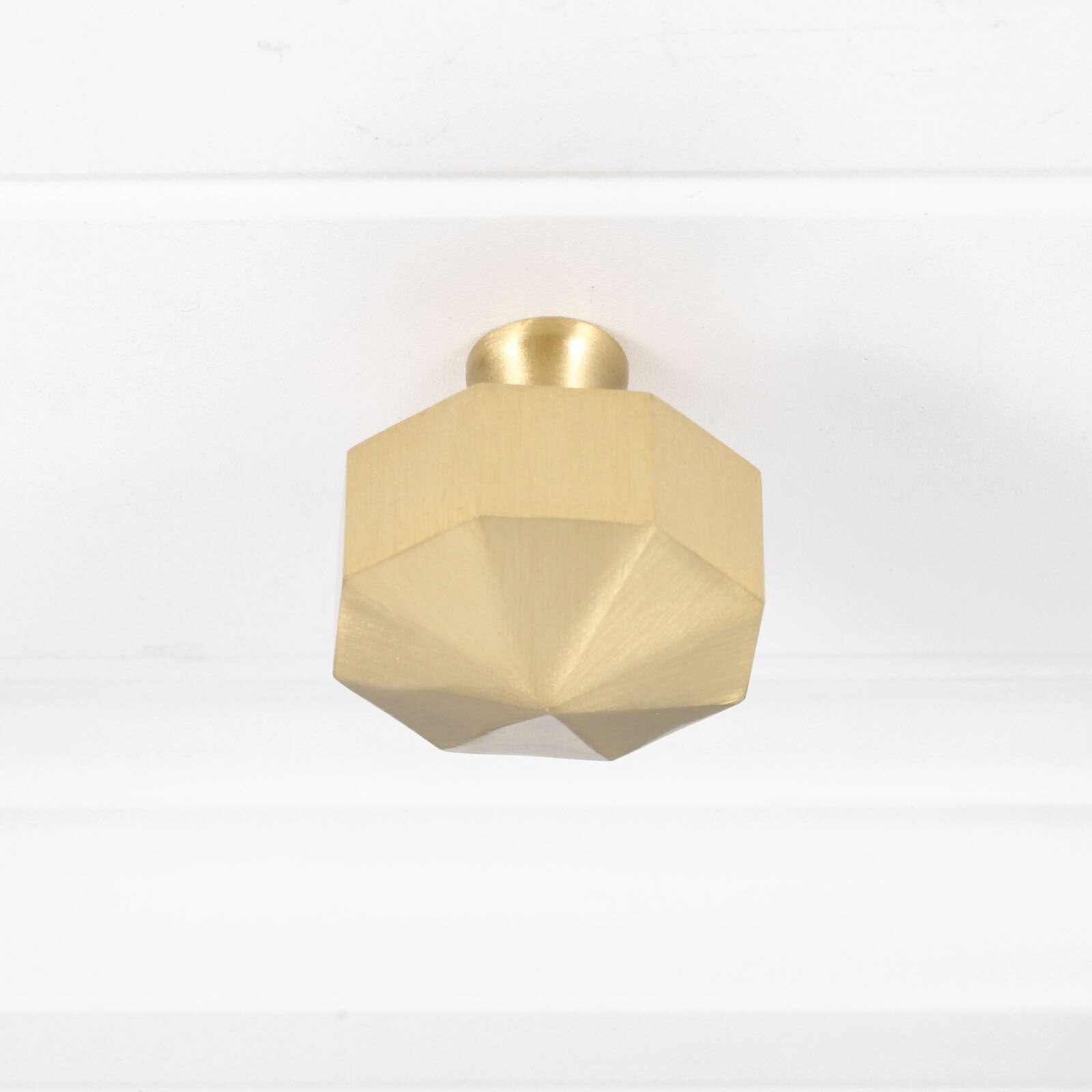 Mango en forma de paraguas, perilla de latón macizo de alta resistencia, tirador dorado de 25/32mm, Cajón Grande/Pequeño, armario de cocina, decoración moderna y sencilla