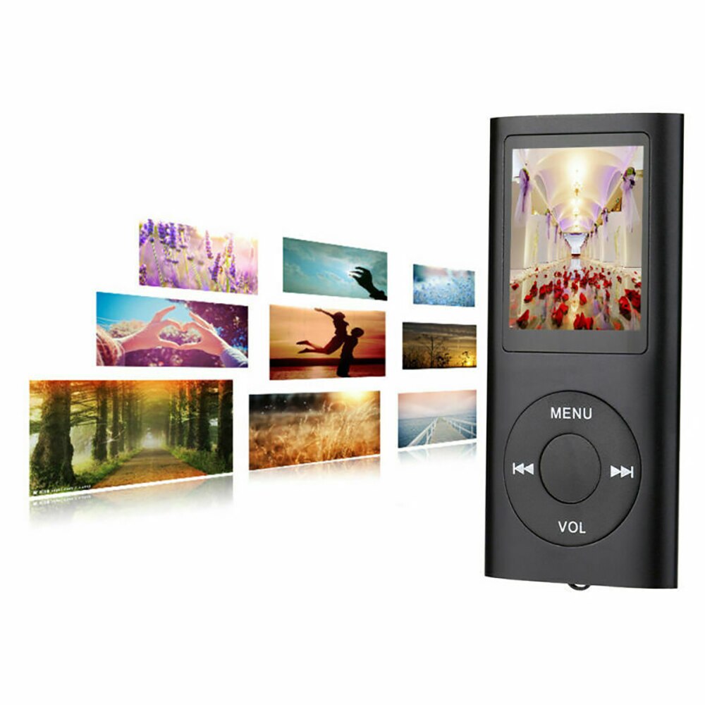Hd Video Card MP3 Klassieke 32Gb Draagbare 1.8 "Lcd Hd Video Card MP3 MP4 Ondersteuning Music Video Media speler Fm Radio Ingebouwde Hd Mic
