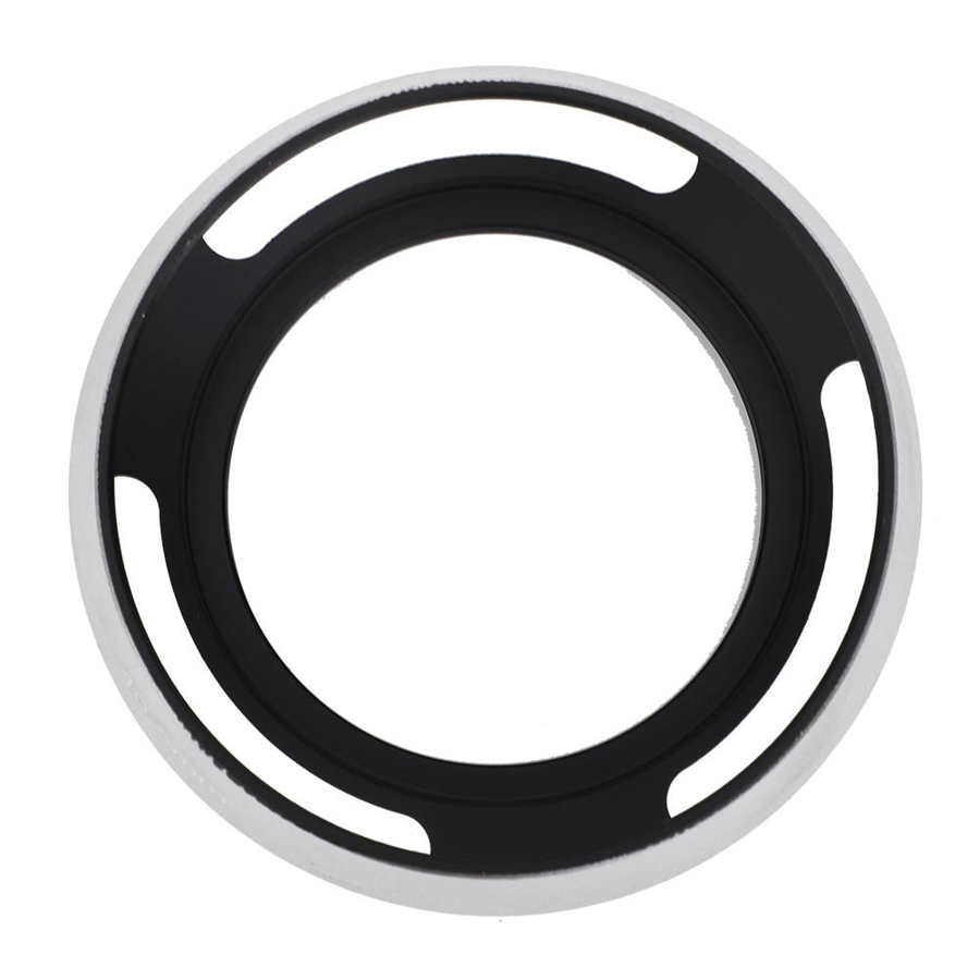 -2 Stuks Metalen Zonnekap Aluminium 40 5Mm Hollow Zonnekap Voor Zilveren Camera