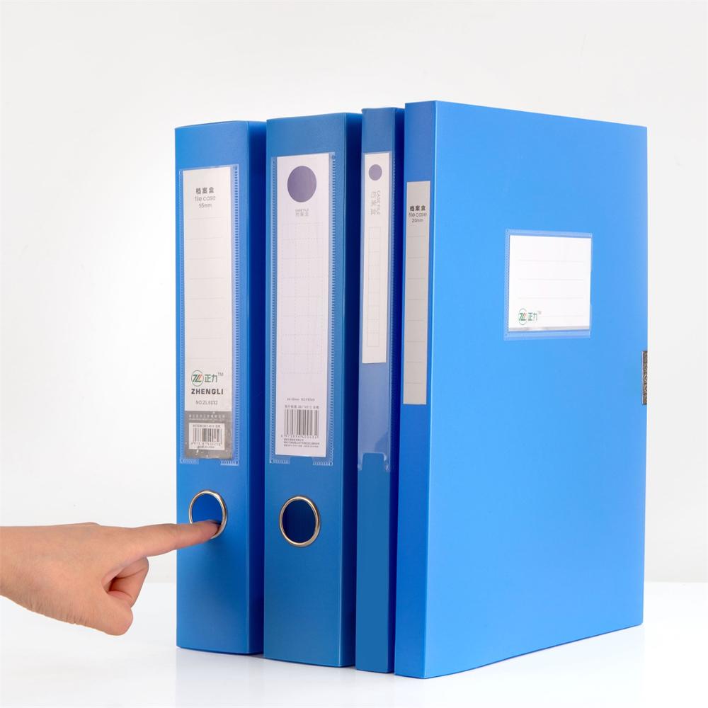 A4 Office File Organizer Plastic File Date Storage Box