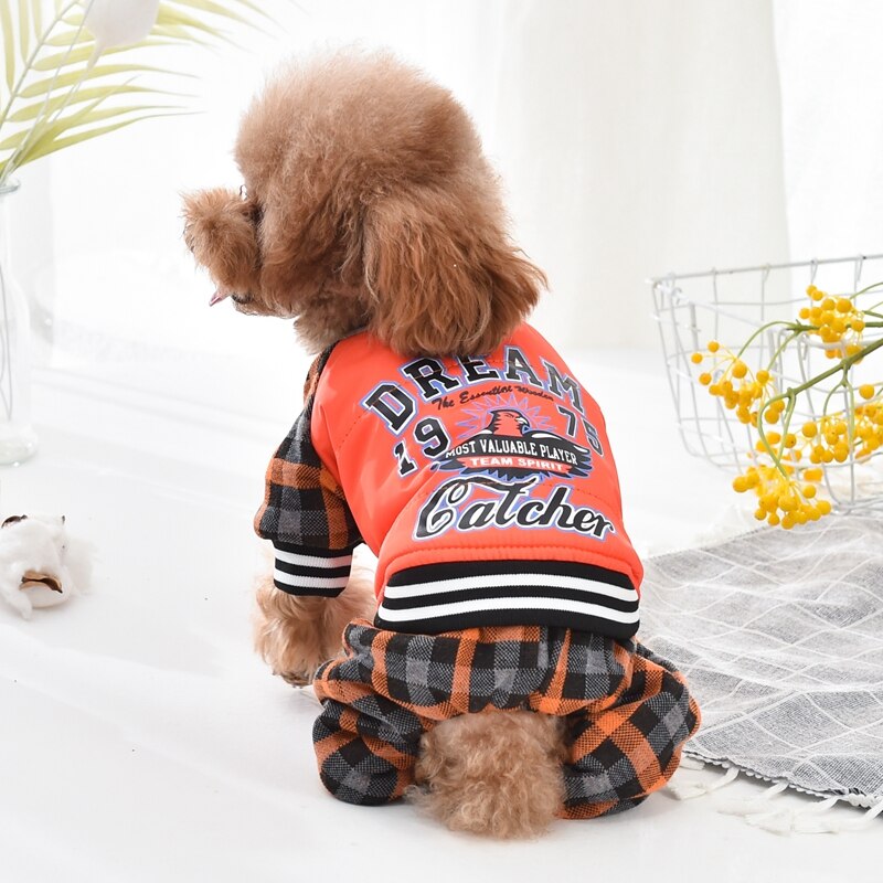 Calça xadrez para cachorro, fantasia macia para camisa de inverno, quatro pernas, roupa para gato de estimação, cachorros pequenos, acessórios para pets