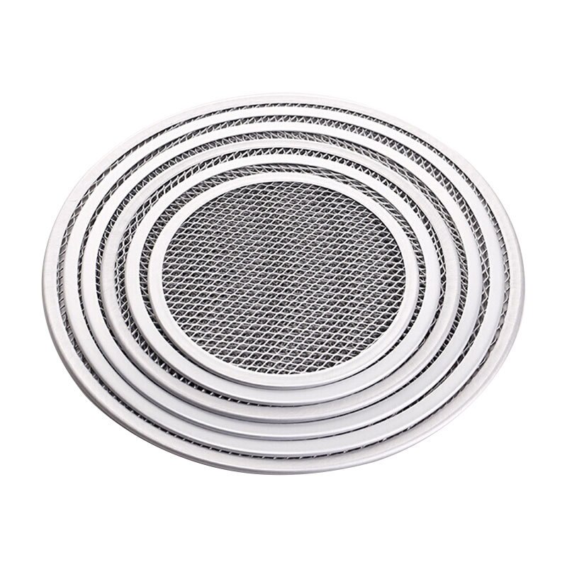 Sartenes antiadherentes de malla de aluminio para horno, bandeja para hornear pasteles, herramienta de pastelería, accesorios de cocina, 6/7/8/9/10 pulgadas