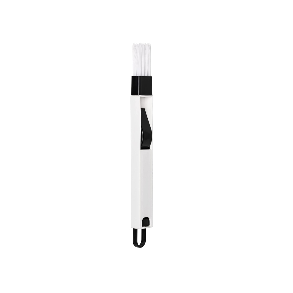 3 Colors Window Groove Cleaning Brush Swan Shape Scraper Brush Sill Crevice Cleaner Household Cleaning Brush Kitchen Clean Tools: PURPLE
