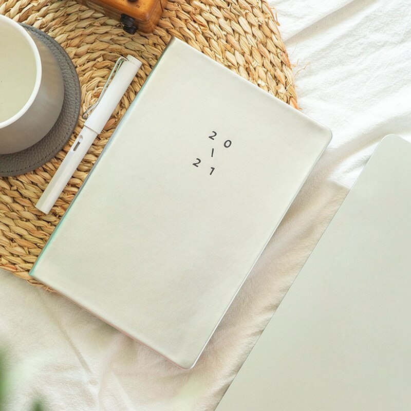 Year A5 Agendas Journals PU Notebook Planner Organizer Diary Schedule Book Journal Diary Planner A5 Notebook