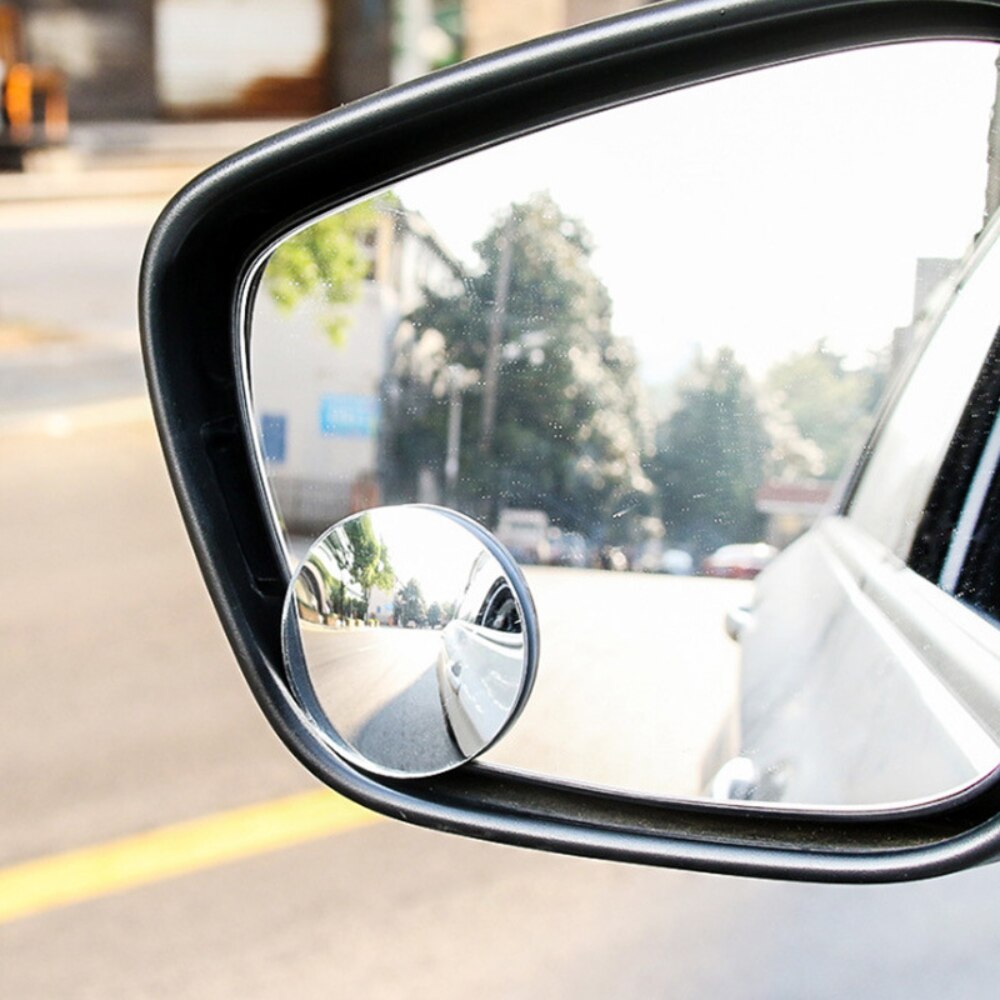 1pc 360 Degree Blind Spot Mirror Adjustable Car Rearview Convex Mirror for Car Reverse Wide Angle Parking Mirror Car Accessories