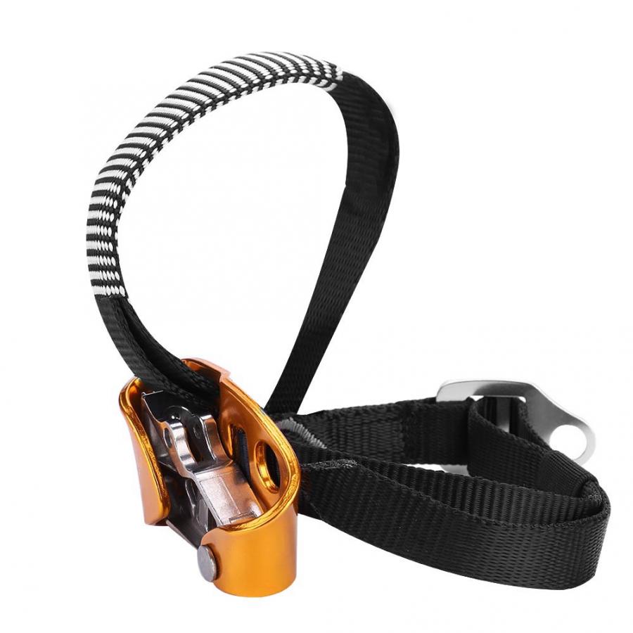 Right/Left Foot Ascender Riser for Rock Climbing Mountaineering Climbing Foot Ascender Riser Equipment