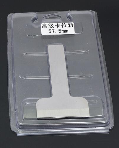 Skórzane etui z miejscem na karty pasek wytłaczany ręcznie narzędzie DIY ręczne dziurkacze: 57.5mm