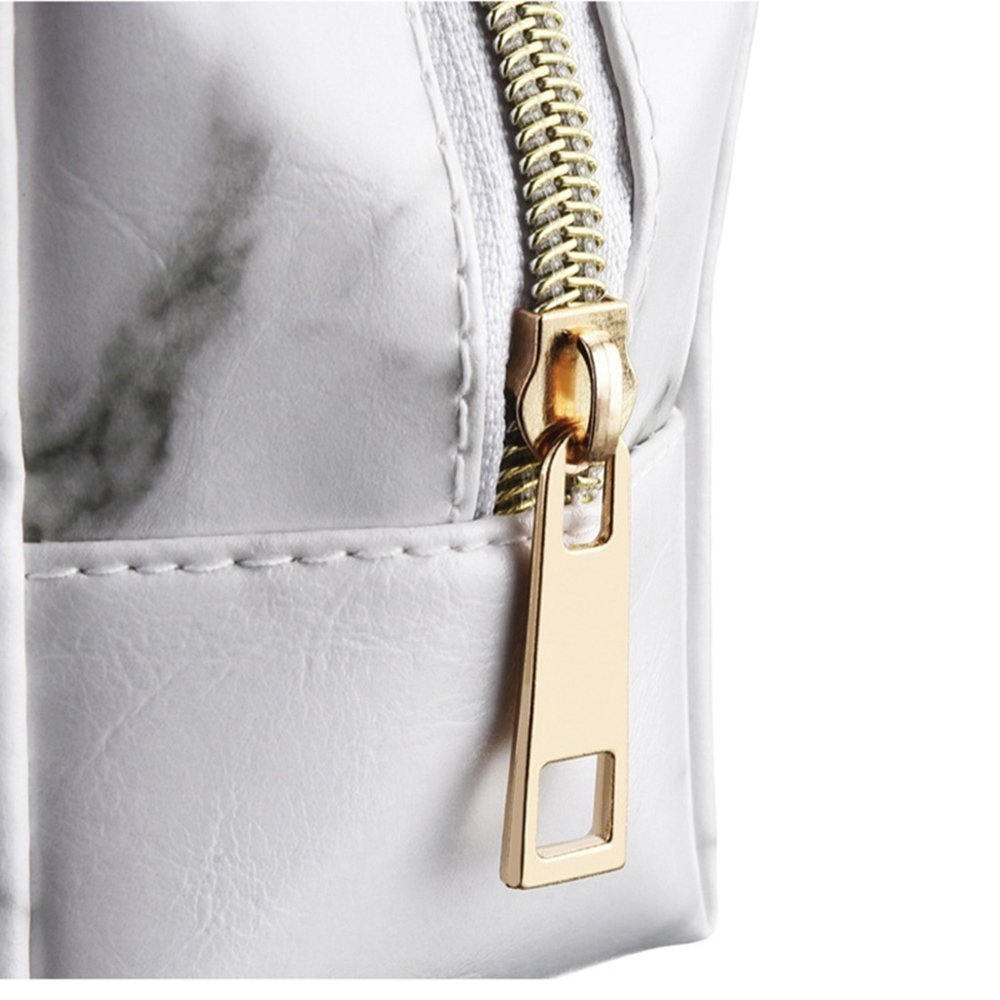 Di modo Kosmetyczka Marmo Sacchetto di Trucco Delle Donne necessaire feminina Tote Portatile Borsa Da Toilette Organizzatore Beauty Case Cosmetic Bag