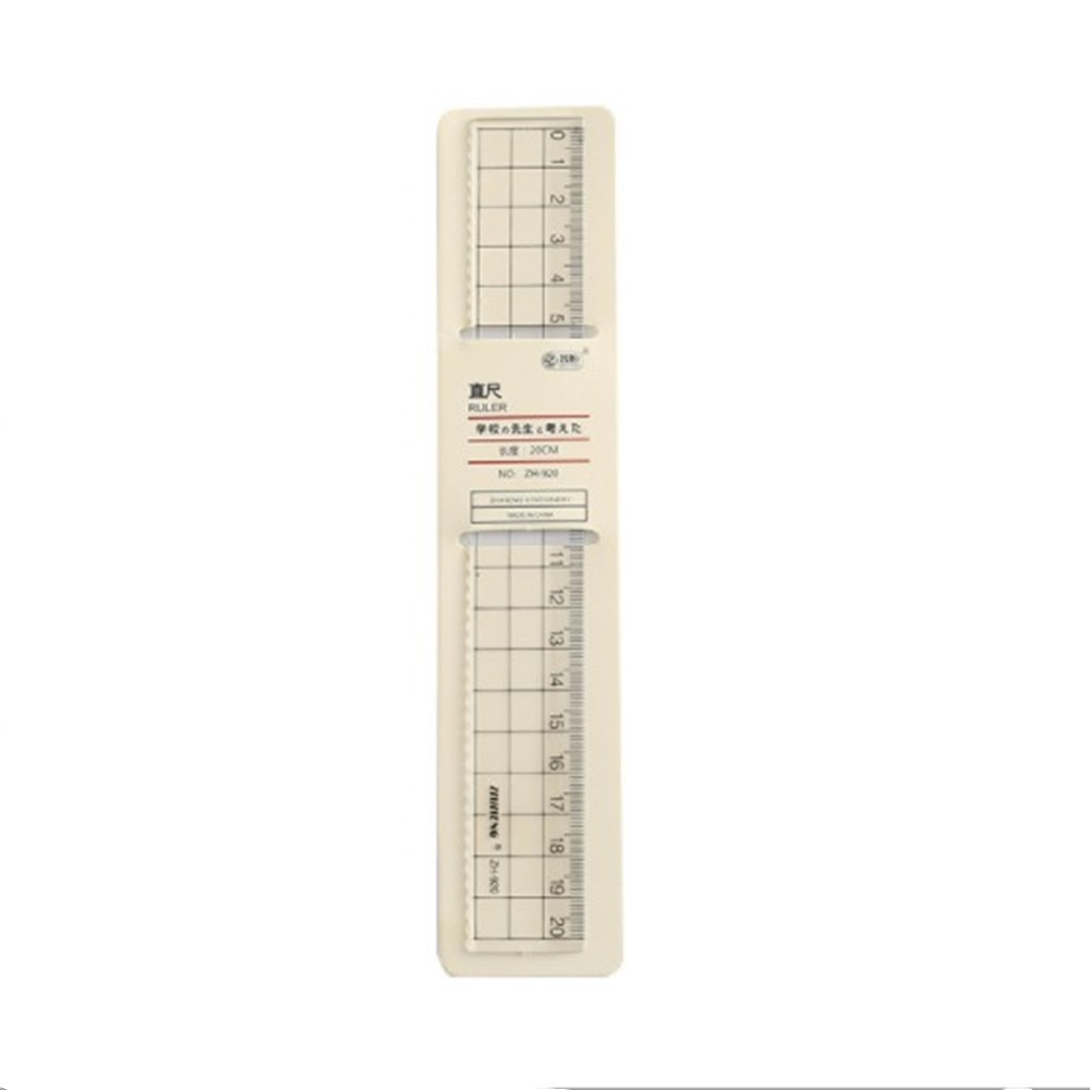 Grid Ruler 3 Sizes Transparent Acrylic Ruler with Precise and Visible Grid and Angle Lines for School Office Supplies