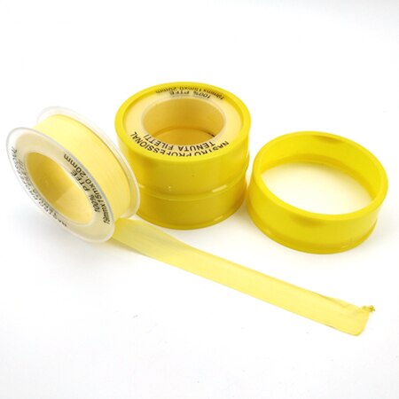 100% Ptfe Loodgieters Tape (Teflon Tape) X 3 Pack (15M Per Rol)