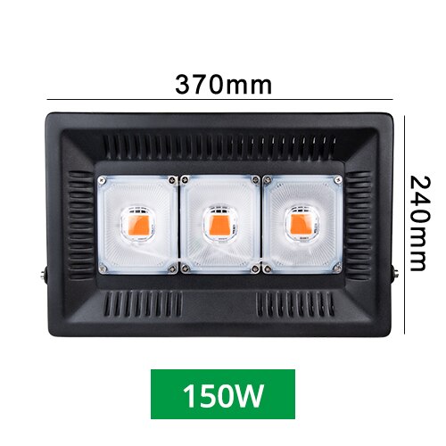 LED COB Full Spectrum LED Grow Light Plant Light 150W 100W 50W 30W COB Growth Flood Light for Plant Flower Vegetable Phyto Lamp: 150W / AC 110V